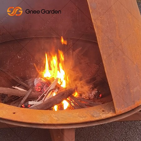 Popular corten steel metal cheminee fireplace accessories Popular corten steel metal cheminee fireplace accessories