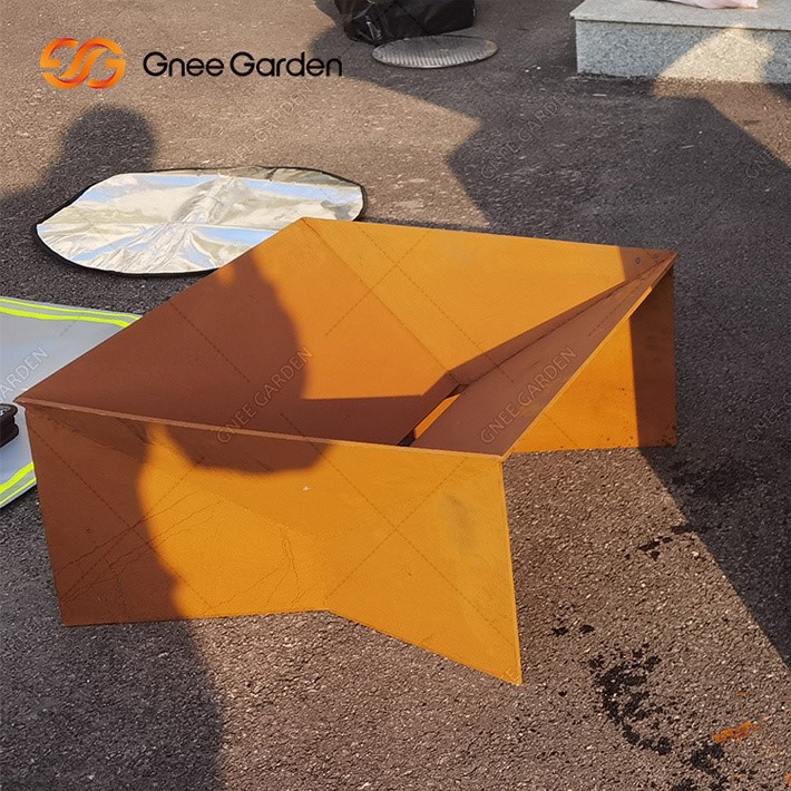 corten fire pit corten fire pit