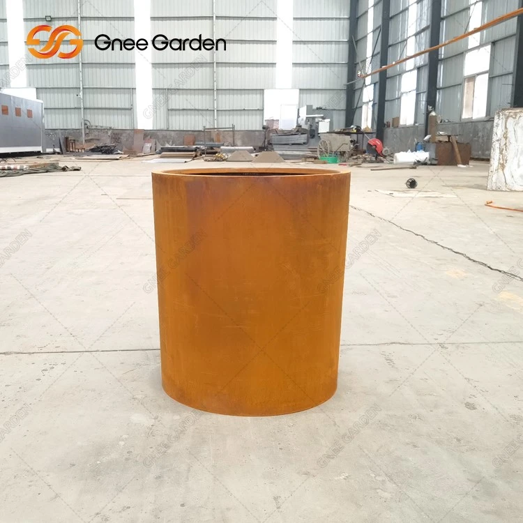 Metal Large Planter Factory Direct Custom Corten Steel Plant Metal Large Planter Factory Direct Custom Corten Steel Plant
