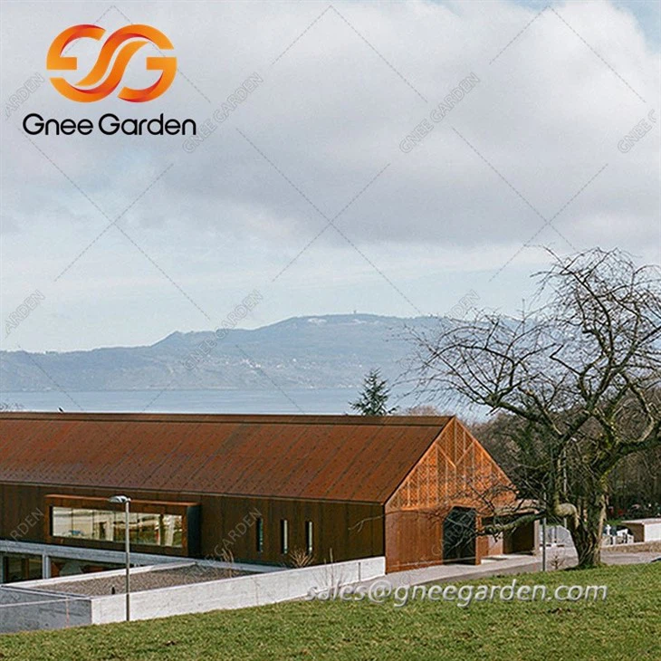 Cor-Ten  facade cladding