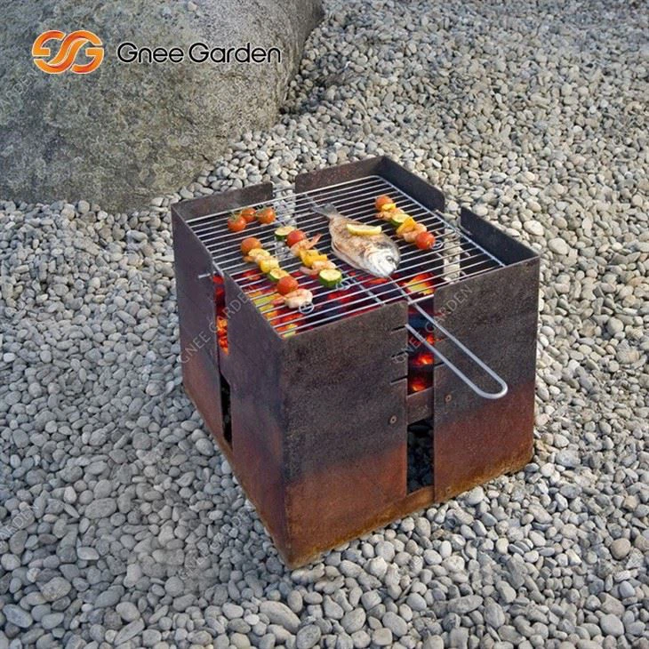 Corten Steel barbecue pit（2）