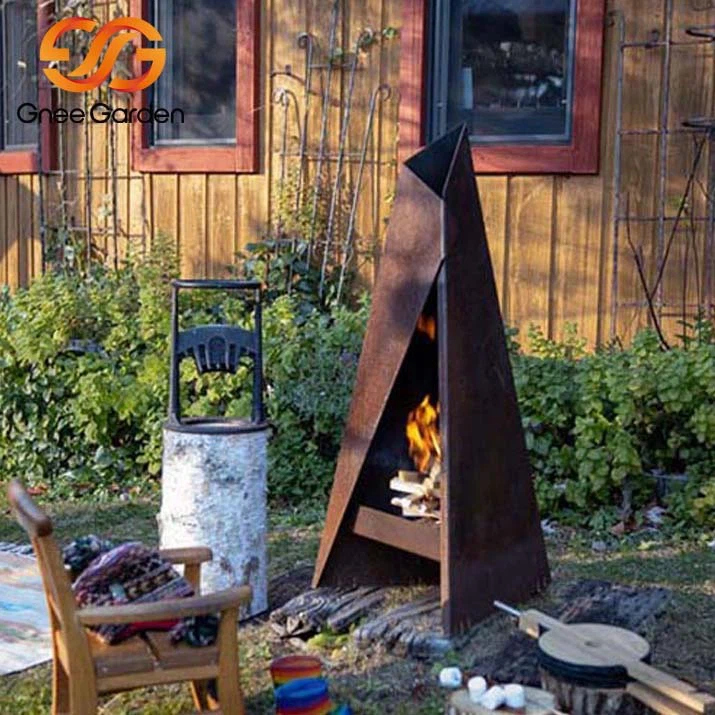 Corten Steel fire place（2）
