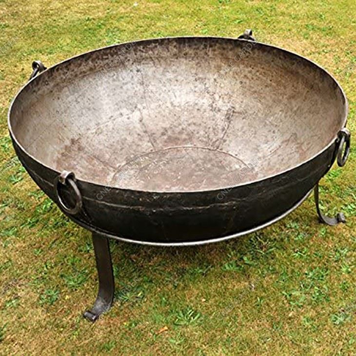 Taman Corten Steel Firepit Patio Pemanas Luaran