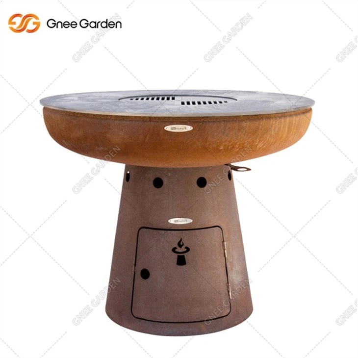 High Quality Corten Steel BBQ Grill