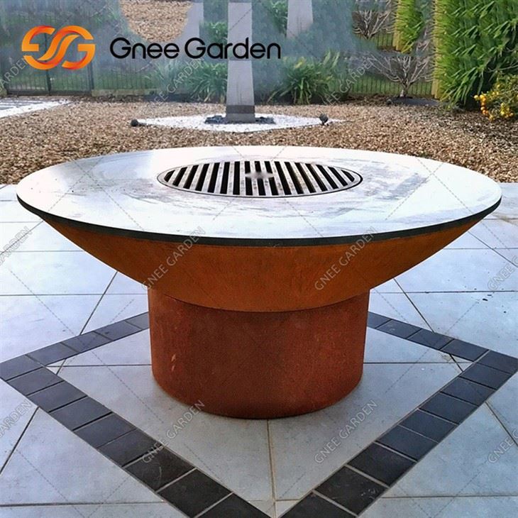 Grill Luar Berkualiti Corten Steel