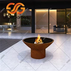 Corten Open Pit Bbq Untuk Memasak