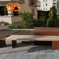 Perabot Jalan Corten Steel