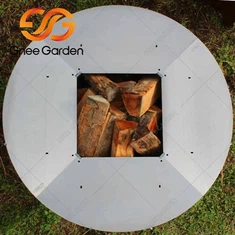 Corten Steel Panggangan Luaran Paling Tahan Lama