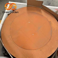 Meja Api Propana Patio Keluli Corten