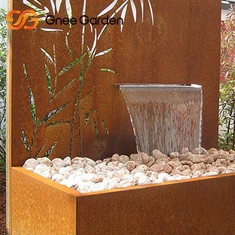 Mangkuk Aqua Keluli Corten Berkarat