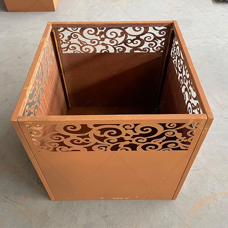 Large Outdoor Tree Metal Planter Garden Pots Large Outdoor Tree Metal Planter Garden Pots