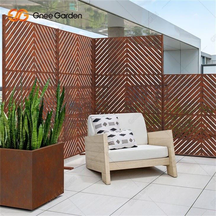 Rust Color Privacy Screens For Sale