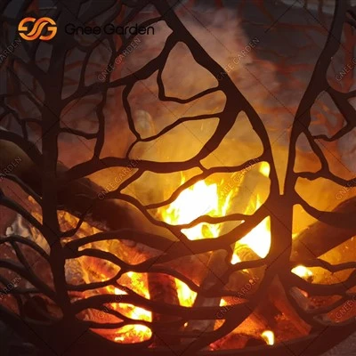 Arca Logam Hiasan Firepits Sfera