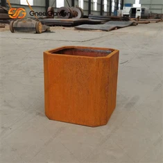 Kotak Loji Keluli Corten Tersuai Logam Besar Kilang Langsung